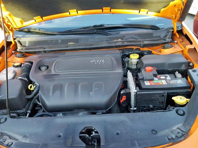 1C3CDFBA2DD326699 - 2013 DODGE DART SXT ORANGE photo 7