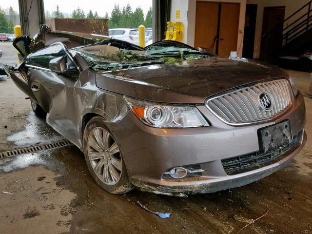 1G4GD5GDXBF319930 - 2011 BUICK LACROSSE C GRAY photo 1