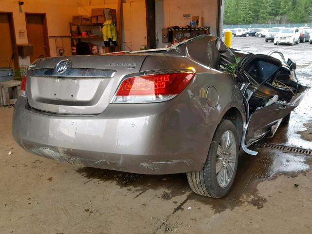 1G4GD5GDXBF319930 - 2011 BUICK LACROSSE C GRAY photo 4