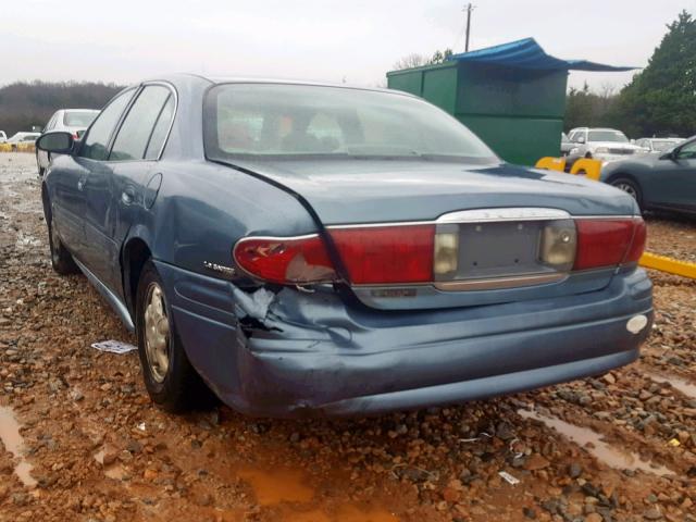 1G4HP54K21U263507 - 2001 BUICK LESABRE CU GRAY photo 3