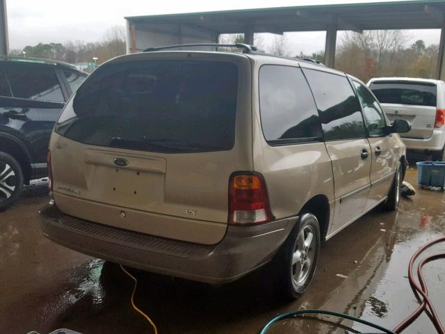 2FMZA51451BB65346 - 2001 FORD WINDSTAR L GOLD photo 4