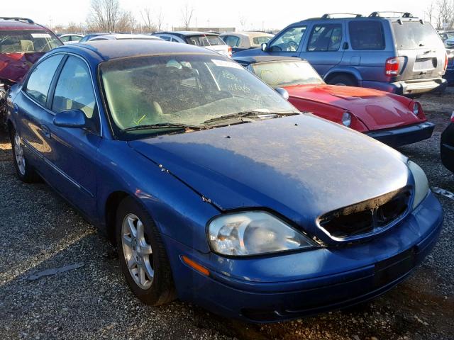 1MEFM50U32G635625 - 2002 MERCURY SABLE GS BLUE photo 1