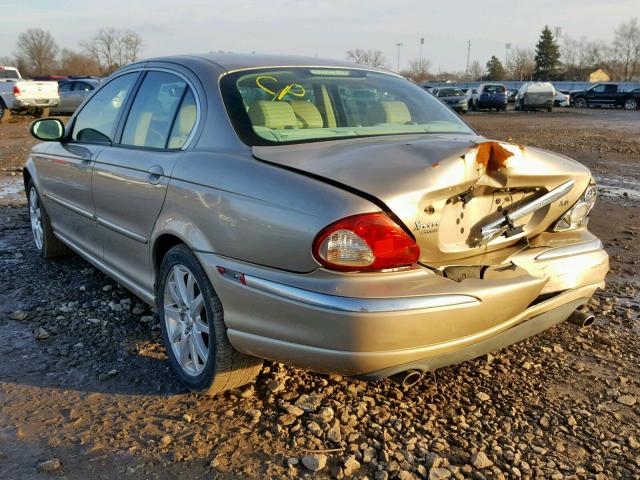 SAJEA51C44WE02782 - 2004 JAGUAR X-TYPE 3.0 GOLD photo 3