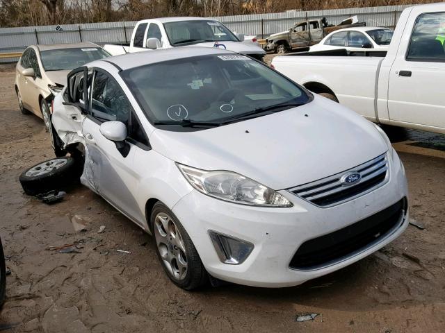 3FADP4CJ3CM106555 - 2012 FORD FIESTA SEL WHITE photo 1