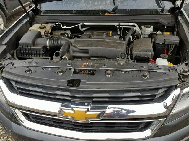 1GCHSBEA7G1137239 - 2016 CHEVROLET COLORADO GRAY photo 7