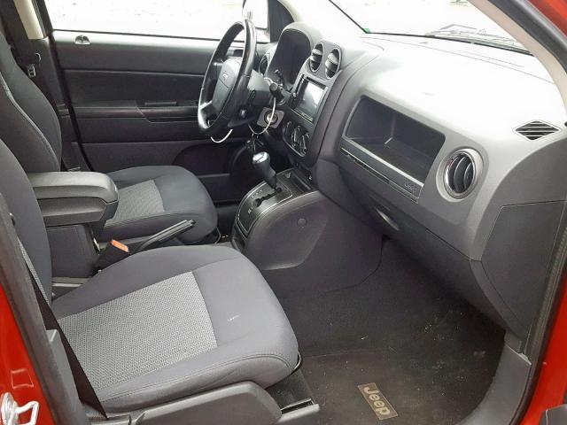 1J4FT47B39D110248 - 2009 JEEP COMPASS SP 红色 照片 5