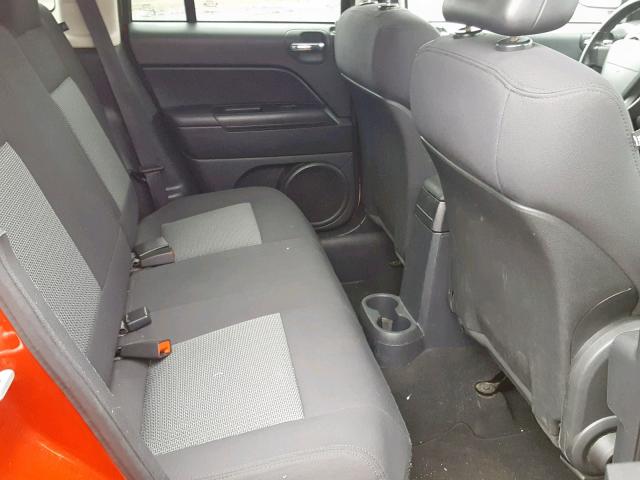 1J4FT47B39D110248 - 2009 JEEP COMPASS SP 红色 照片 6