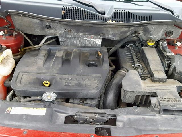 1J4FT47B39D110248 - 2009 JEEP COMPASS SP 红色 照片 7