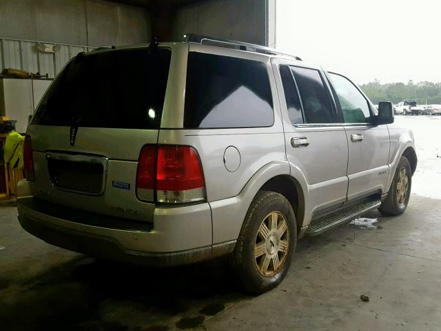 5LMEU68H35ZJ11144 - 2005 LINCOLN AVIATOR 银色 照片 4