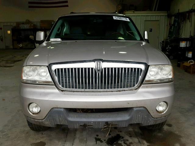 5LMEU68H35ZJ11144 - 2005 LINCOLN AVIATOR 银色 照片 9