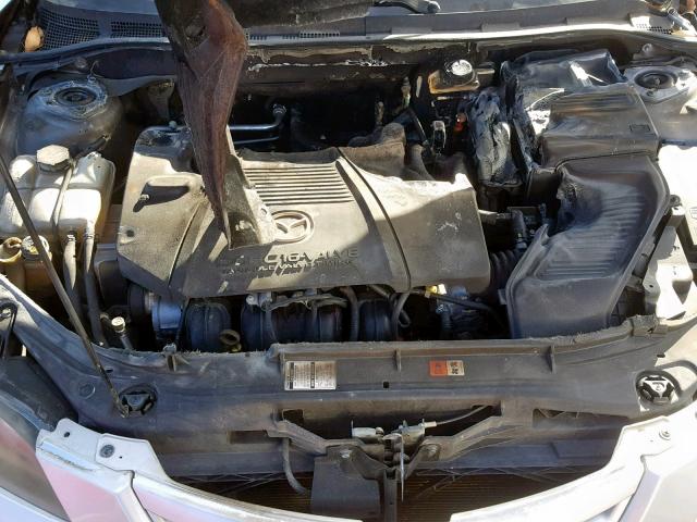 JM1BK323951231475 - 2005 MAZDA 3 S SILVER photo 7