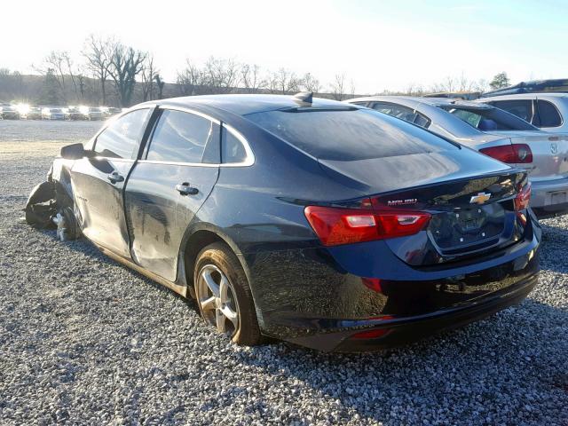 1G1ZB5ST0JF176317 - 2018 CHEVROLET MALIBU LS BLUE photo 3