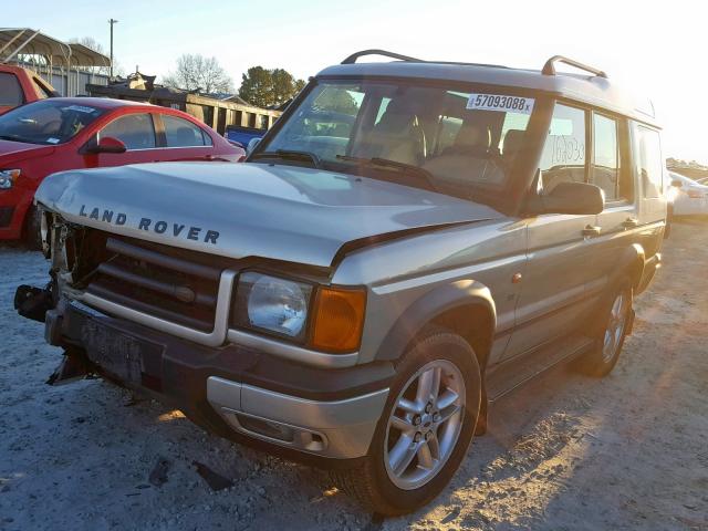 SALTY12412A747625 - 2002 LAND ROVER DISCOVERY TAN photo 2