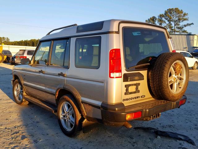 SALTY12412A747625 - 2002 LAND ROVER DISCOVERY TAN photo 3