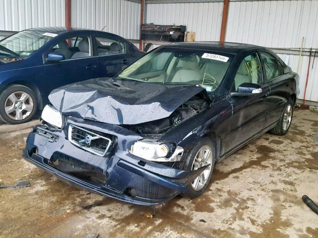 YV1RH592672645746 - 2007 VOLVO S60 2.5T BLUE photo 2