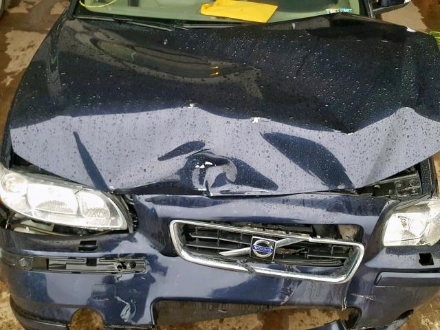 YV1RH592672645746 - 2007 VOLVO S60 2.5T BLUE photo 7