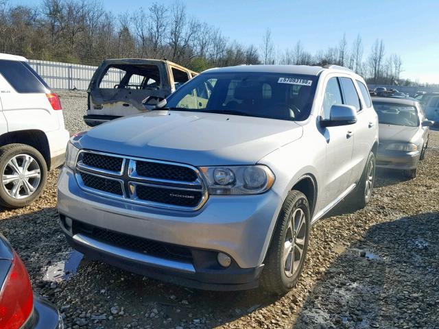 1D4RD4GG6BC729890 - 2011 DODGE DURANGO CR SILVER photo 2