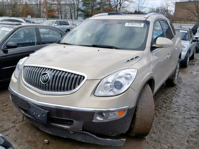 5GAKVCED3CJ315222 - 2012 BUICK ENCLAVE GOLD photo 2