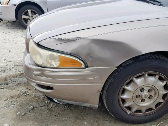 1G4HR54K7YU276810 - 2000 BUICK LESABRE LI TAN photo 9