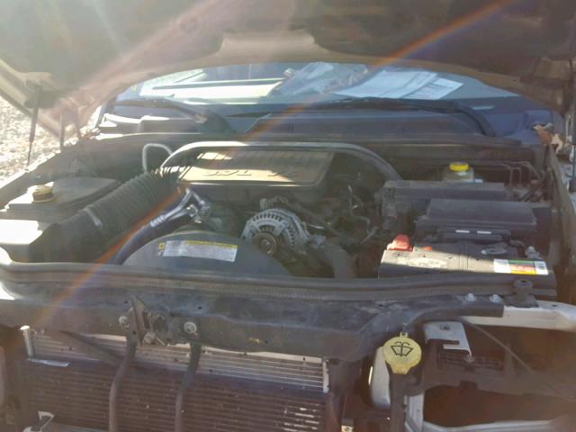 1J8HG48K27C663759 - 2007 JEEP COMMANDER GRAY photo 7