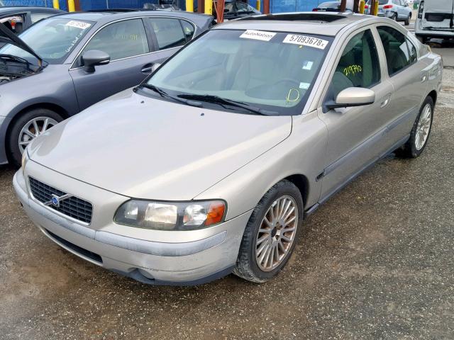 YV1RS59V542339418 - 2004 VOLVO S60 2.5T BEIGE photo 2