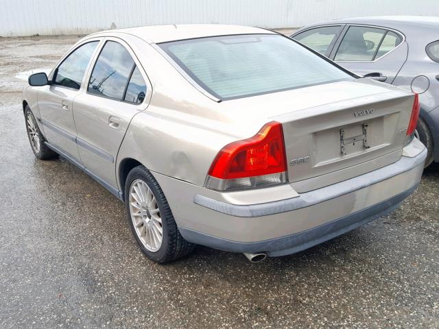 YV1RS59V542339418 - 2004 VOLVO S60 2.5T BEIGE photo 3