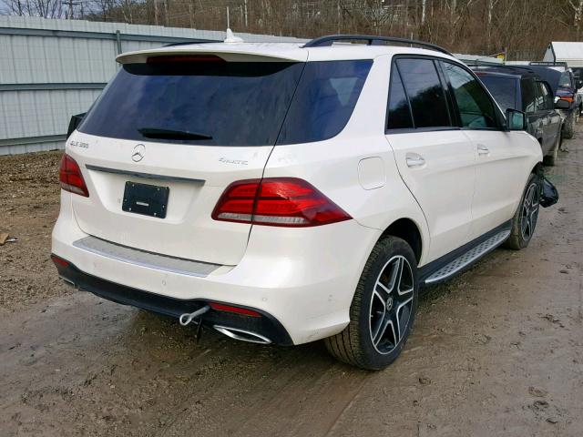 4JGDA5HBXJB093600 - 2018 MERCEDES-BENZ GLE 350 4M WHITE photo 4