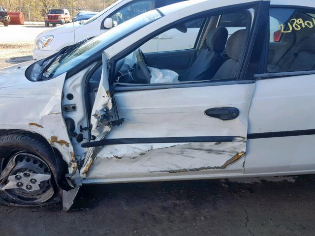 1B3ES26C04D586681 - 2004 DODGE NEON BASE WHITE photo 10