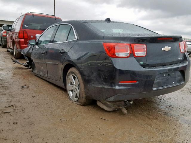 1G11B5SL4EF203778 - 2014 CHEVROLET MALIBU LS BLACK photo 3