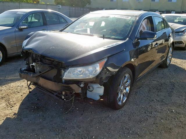 1G4GE5EV9AF210124 - 2010 BUICK LACROSSE C BLACK photo 2