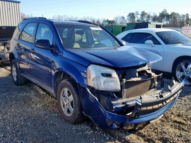 2CNDL23F386286218 - 2008 CHEVROLET EQUINOX LS BLUE photo 1