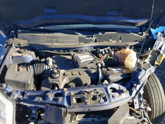 2CNDL23F386286218 - 2008 CHEVROLET EQUINOX LS BLUE photo 7