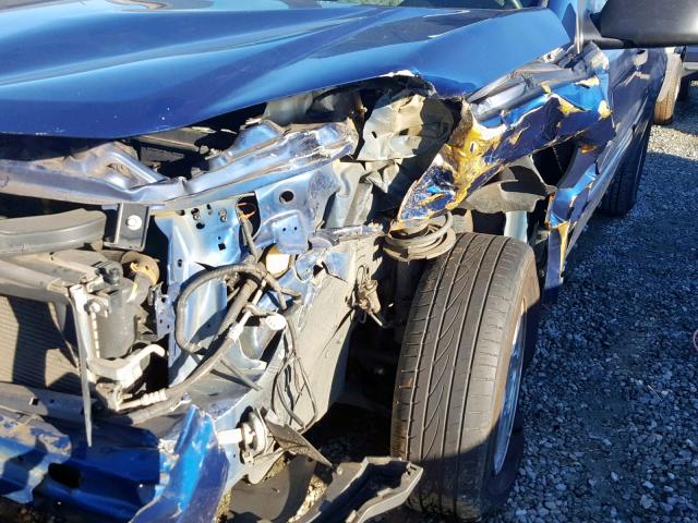 2CNDL23F386286218 - 2008 CHEVROLET EQUINOX LS BLUE photo 9