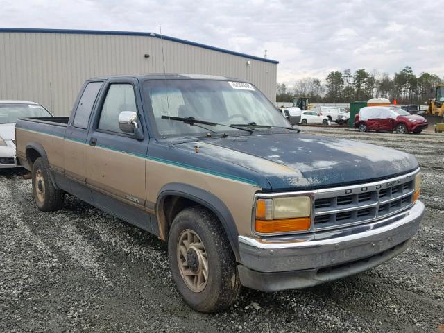 1B7FL23X8PS149079 - 1993 DODGE DAKOTA TWO TONE photo 1