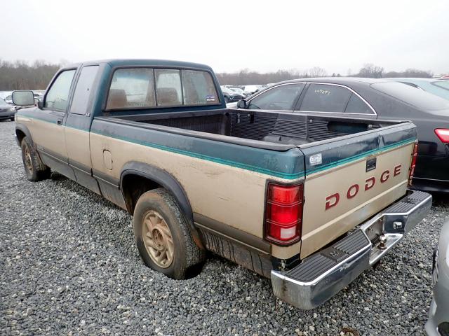 1B7FL23X8PS149079 - 1993 DODGE DAKOTA TWO TONE photo 3