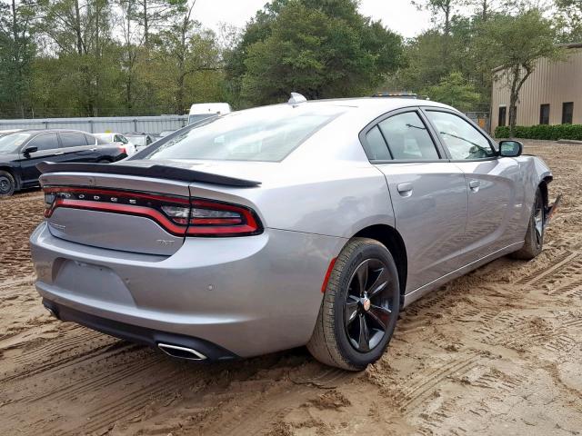 2C3CDXHGXJH176275 - 2018 DODGE CHARGER SX GRAY photo 4