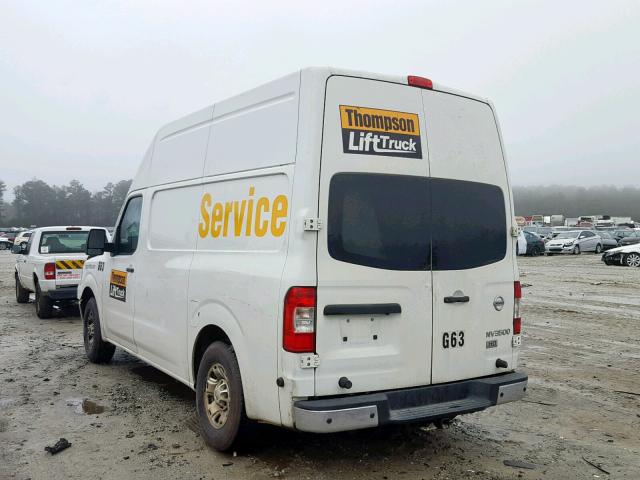 1N6AF0LY7DN114023 - 2013 NISSAN NV 2500 WHITE photo 3