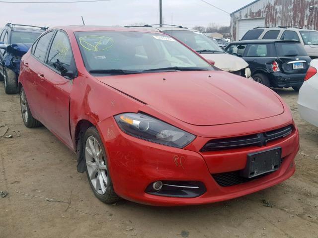 1C3CDFBA7DD321966 - 2013 DODGE DART SXT RED photo 1