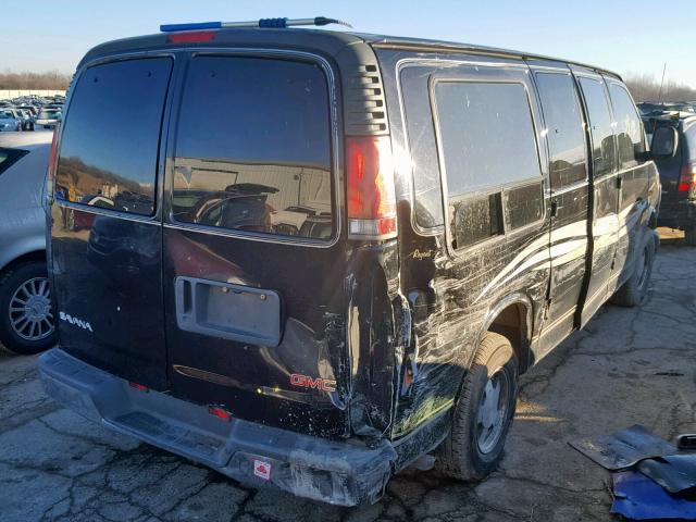 1GDFG15M221163247 - 2002 GMC SAVANA RV BLACK photo 4