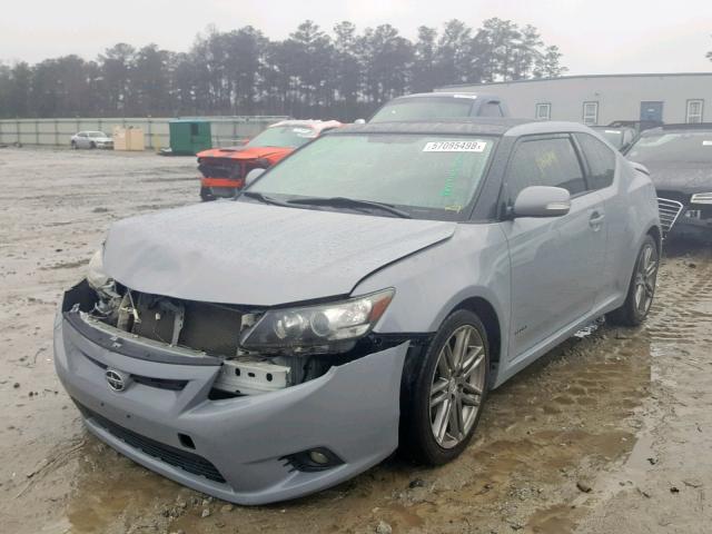 JTKJF5C72D3051134 - 2013 TOYOTA SCION TC 银色 照片 2