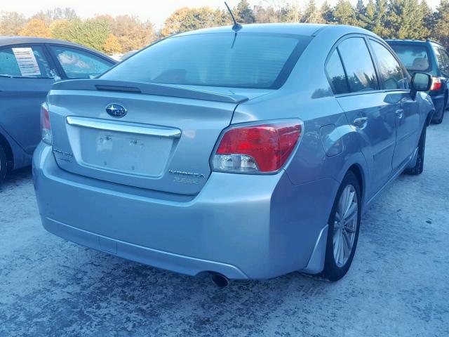 JF1GJAG67CH022570 - 2012 SUBARU IMPREZA LI BLUE photo 4