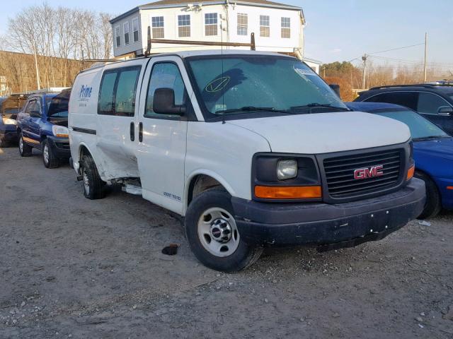 1GTZ7TBG2D1123720 - 2013 GMC SAVANA G35 WHITE photo 1