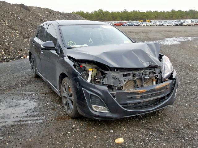 JM1BL1H6XA1190299 - 2010 MAZDA 3 S BLACK photo 1