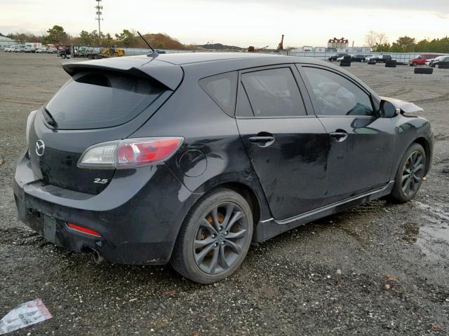 JM1BL1H6XA1190299 - 2010 MAZDA 3 S BLACK photo 4