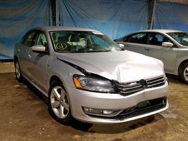 1VWAT7A32FC120190 - 2015 VOLKSWAGEN PASSAT S SILVER photo 1