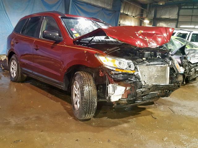 5NMSG13D09H310834 - 2009 HYUNDAI SANTA FE G MAROON photo 1