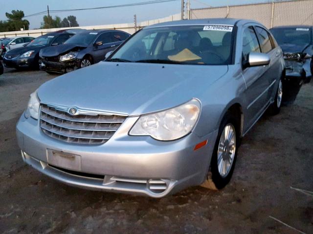 1C3LC56K47N551463 - 2007 CHRYSLER SEBRING TO SILVER photo 2