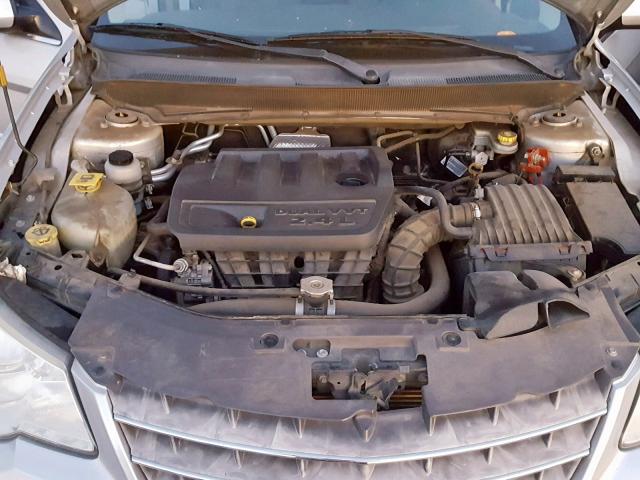 1C3LC56K47N551463 - 2007 CHRYSLER SEBRING TO SILVER photo 7