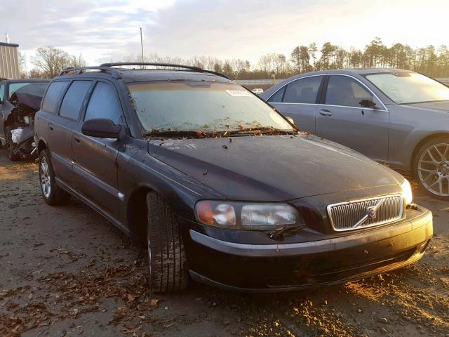 YV1SW58D811122672 - 2001 VOLVO V70 2.4T BLACK photo 1