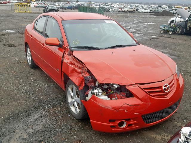 JM1BK123061491382 - 2006 MAZDA 3 S RED photo 1